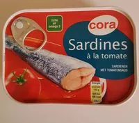 Mängden socker i Sardines à la sauce tomate