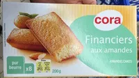 Mängden socker i Financiers aux amandes pur beurre