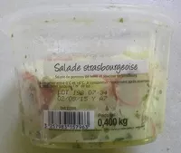 Mängden socker i Salade strasbourgeoise