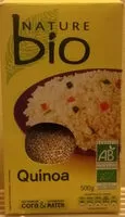 Mängden socker i Quinoa Nature Bio certifié AB Agriculture  Biologique