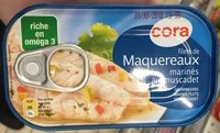 Mängden socker i Filets de Maquereaux marinés au muscadet