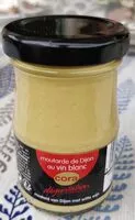 Mängden socker i Moutarde de Dijon au vin blanc
