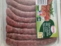 Mängden socker i Saucisse de volaille aux herbes