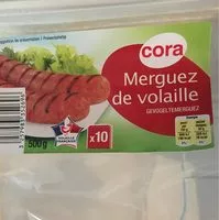 Mängden socker i Merguez de volaille