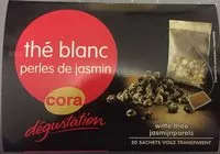 Mängden socker i Thé blanc perles de jasmin