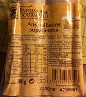 Mängden socker i Andouillettes supérieures