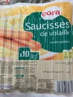 Mängden socker i Saucisses de volaille