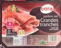 Mängden socker i Jambon sec Grandes tranches