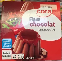 Mängden socker i Flans chocolat (x 4)