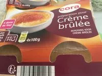 Mängden socker i Creme brûlée