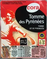 Mängden socker i Tomme des Pyrénées (29,1% MG)