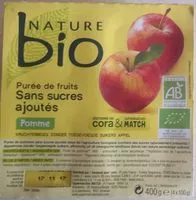 Mängden socker i Purée de fruits Pomme