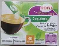 Mängden socker i Harmony 0 calories