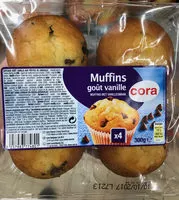 Mängden socker i Muffins goût vanille