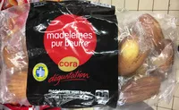 Mängden socker i Madeleines pur beurre