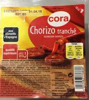 Mängden socker i Chorizo tranché