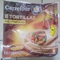 Mängden socker i 6 Tortillas de blé wraps
