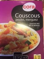 Mängden socker i Couscous poulet merguez