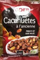 Mängden socker i Cacahuètes à l'ancien