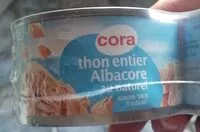 Mängden socker i Thon entier Albacore au naturel