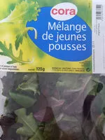 Mängden socker i Melange de jeunes pousses