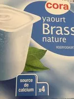 Mängden socker i Yaourt Brassé nature