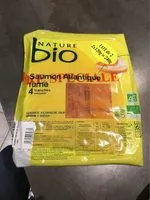 Mängden socker i Saumon atlantique bio