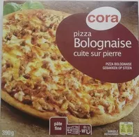Mängden socker i Pizza Bolognaise cuite sur pierre