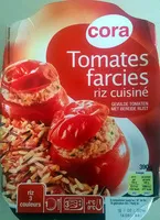 Mängden socker i Tomates farcies riz cuisiné