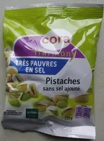 Mängden socker i Harmony - Pistaches sans sel ajouté