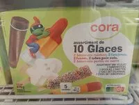 Mängden socker i Assortiment de glaces