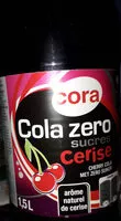 Mängden socker i Cola zero cerise