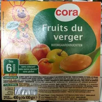 Mängden socker i Fruits du verger