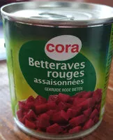 Mängden socker i Betteraves Rouges Assaisonnées en Dés