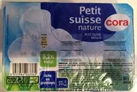 Mängden socker i Petit suisse nature (9,2% M.G)