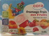 Mängden socker i Fromage frais aux fruits