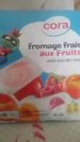 Mängden socker i Fromage frais aux fruis