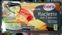 Mängden socker i Raclette aux 3 poivres