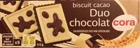 Mängden socker i Biscuit cacao duo chocolat