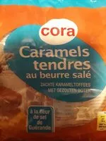 Mängden socker i Caramels tendres au beurre salé