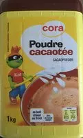 Mängden socker i Poudre cacaotée, 1kg