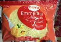 Mängden socker i Emmental français râpé
