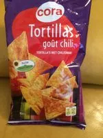 Mängden socker i Tortillas goût Chili