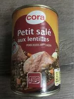 Mängden socker i Petit salé aux lentilles