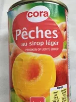 Mängden socker i Pêches au sirop léger