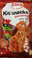 Mängden socker i Kid'snacks goût Ketchup