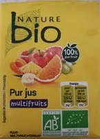 Mängden socker i Pur jus multifruits