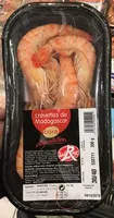 Mängden socker i Crevettes de Madagascar