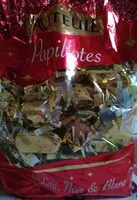 Mängden socker i Papillotes lait, noir et blanc