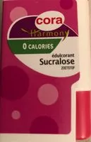 Mängden socker i Harmony sucralose 0 calorie